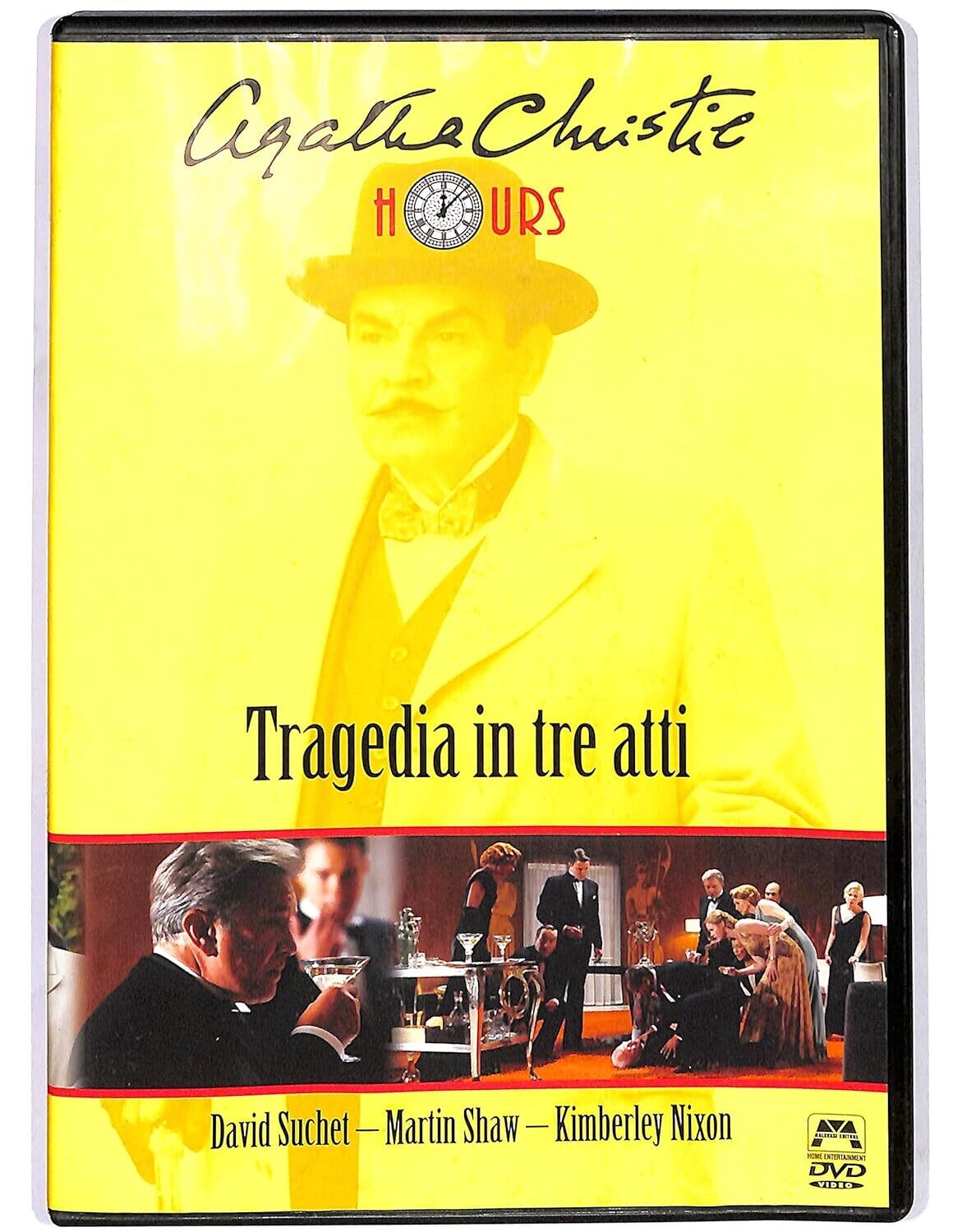 TeknoFilm - DVD - Agatha Christie Hours - TRAGEDIA IN TRE ATTI di Ashley Pearce (2010) - MALAVASI