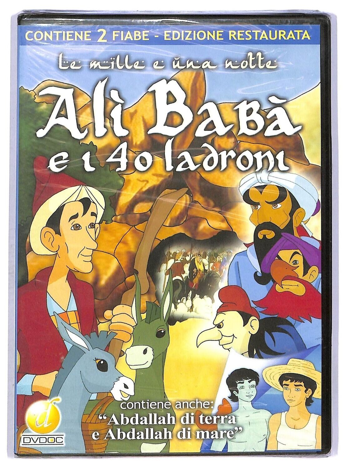 TeknoFilm - DVD – ALI' BABA' E I 40 LADRONI + ABDALLAH DI TERRA E ABDALLAH DI MARE (2006) - CINEHOLLYWOOD