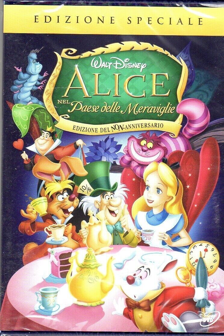 TeknoFilm - DVD (Ed. Speciale del NON Anniversario) - ALICE NEL PAESE DELLE MERAVIGLIE (1951) - WALT DISNEY