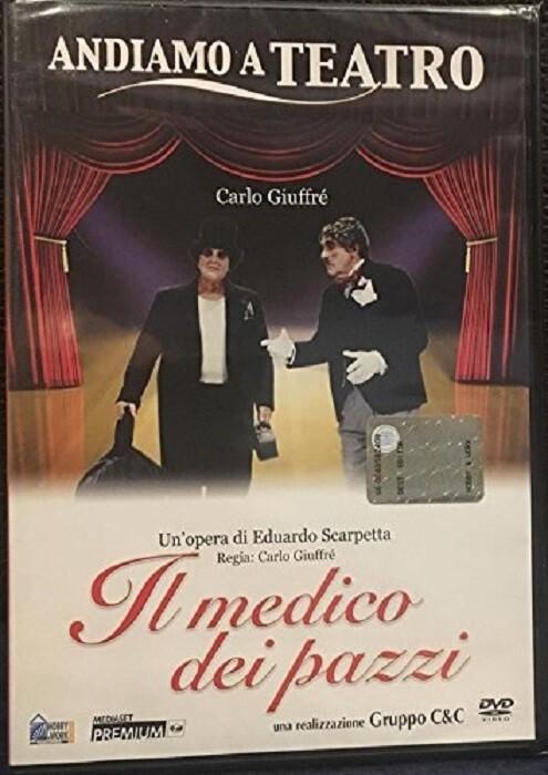 TeknoFilm - DVD – ANDIAMO A TEATRO - IL MEDICO DEI PAZZI di Carlo Giuffrè (2004) - HOBBY & WORK