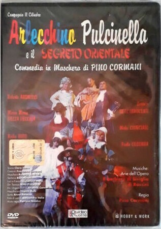TeknoFilm - DVD – ARLECCHINO, PULCINELLA E IL SEGRETO ORIENTALE - Commedia in maschera di Pino Cormani (2012) - HOBBY & WORK