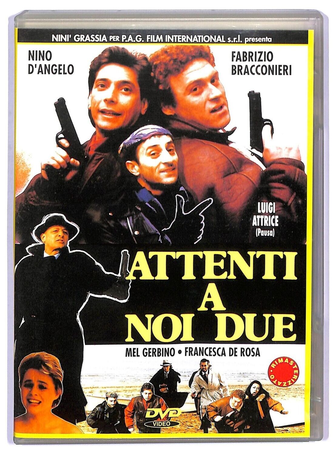TeknoFilm - DVD – ATTENTI A NOI DUE di Mariano Laurenti (1994) - DUCK RECORD