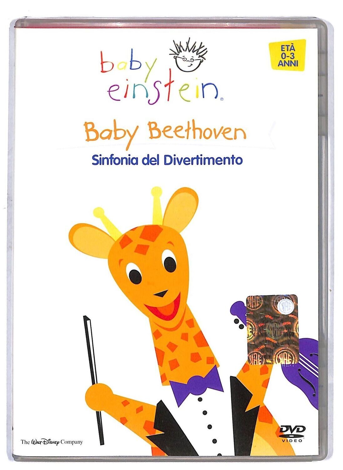 TeknoFilm - DVD – BABY EINSTEIN - BABY BEETHOVEN: SINFONIA DEL DIVERTIMENTO (2003) - WALT DISNEY