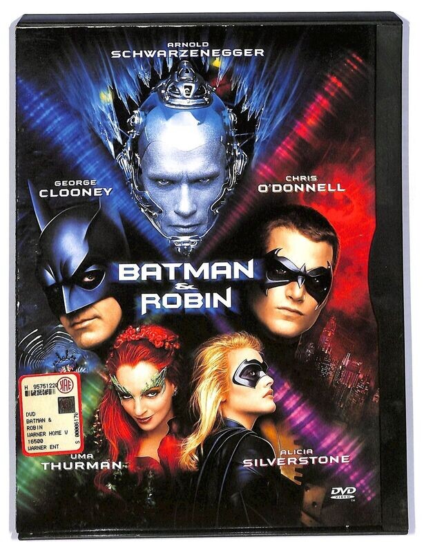 TeknoFilm - DVD – BATMAN & ROBIN (Snapper case) di Joel Schumacher (1989) - WARNER BROS
