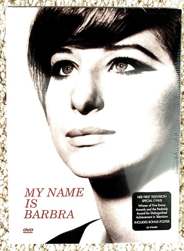 TeknoFilm - (DVD NTSC + Poster) – BARBRA STREISAND: MY NAME IS BARBRA (The televisions specials 1965) - WARNER MUSIC