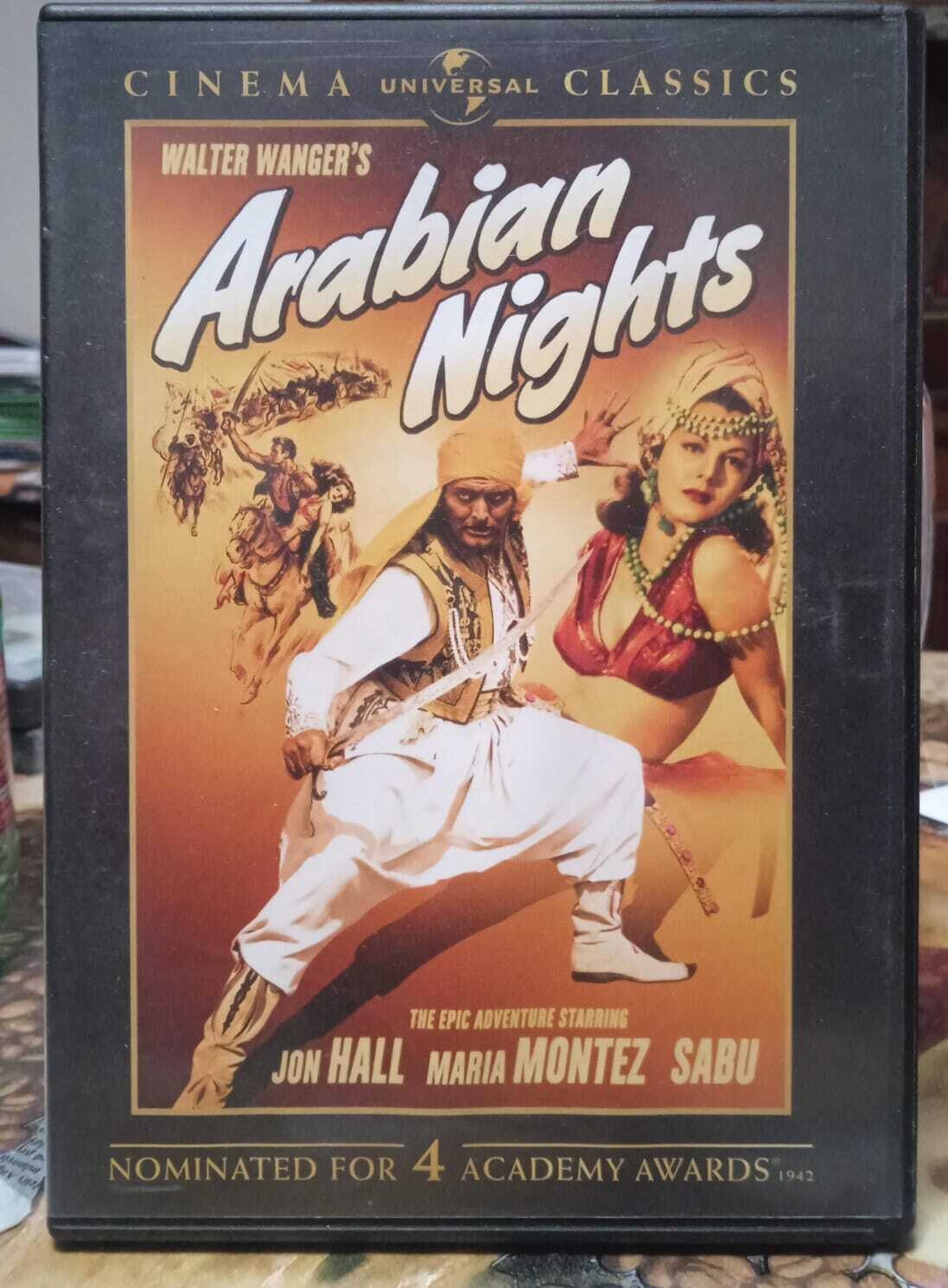 TeknoFilm - DVD (Lingua Inglese) – ARABIAN NIGHTS - LE MILLE E UNA NOTTE di John Rawlins (1942) - UNIVERSAL