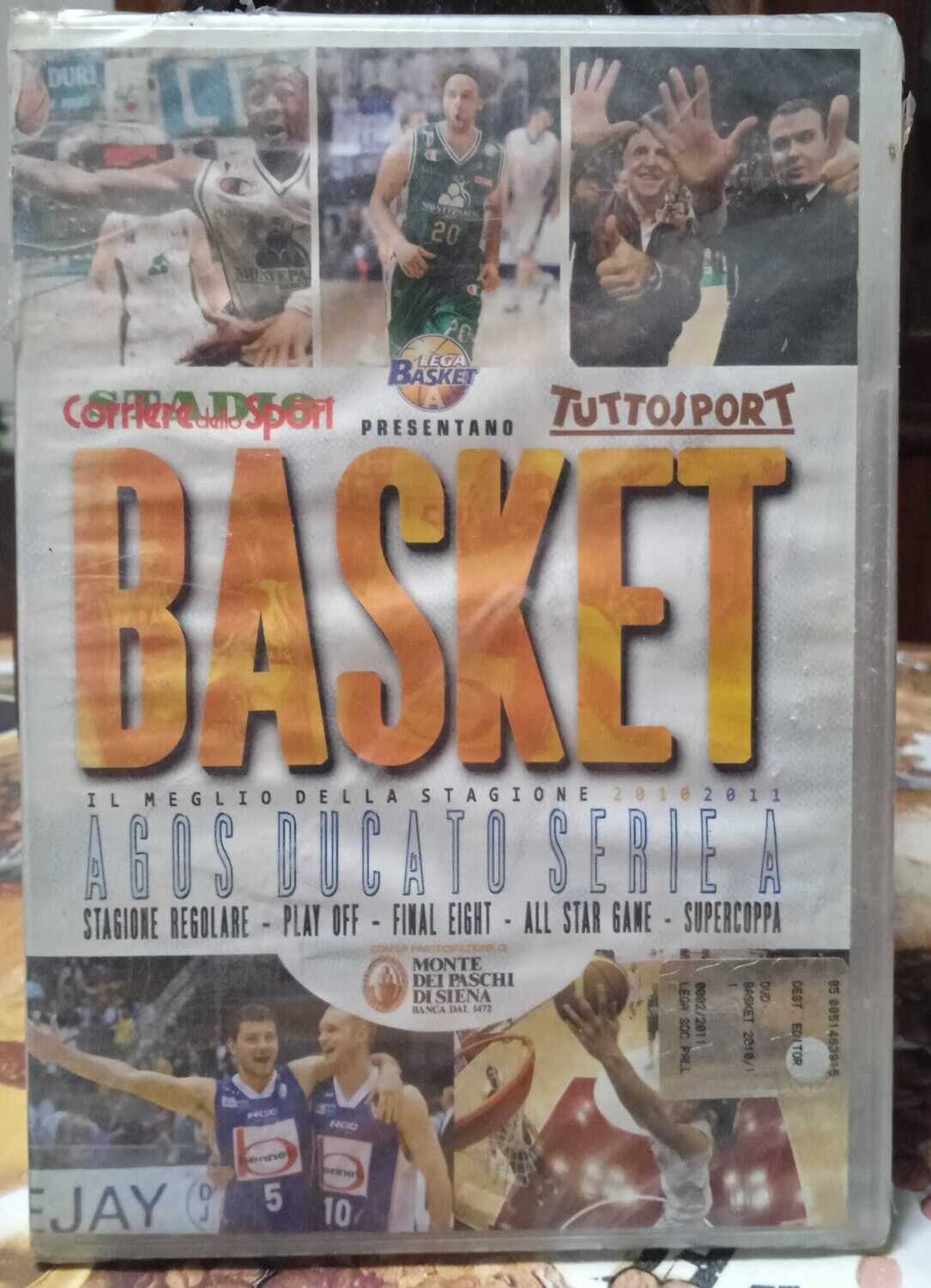 TeknoFilm - DVD – BASKET - IL MEGLIO DELLA STAGIONE 2010/2011 - CORRIERE DELLO SPORT