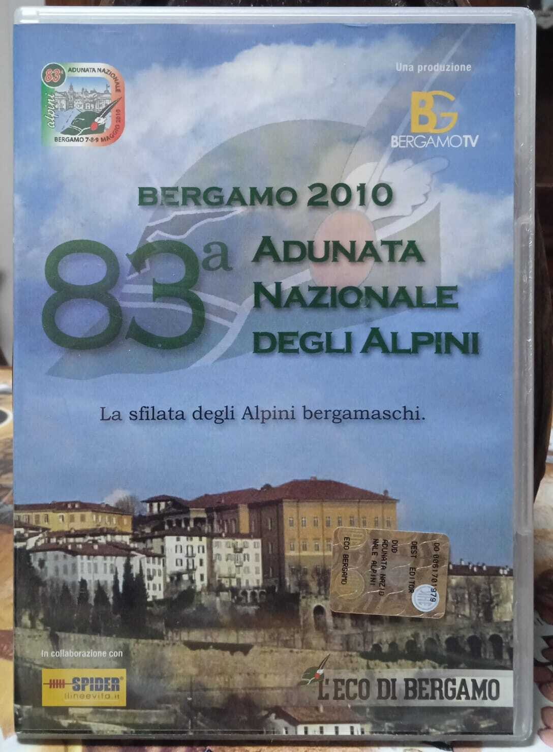 TeknoFilm - DVD – BERGAMO 2010 - 83° ADUNATA NAZIONALE DEGLI ALPINI (2011) - L'ECO DI BERGAMO
