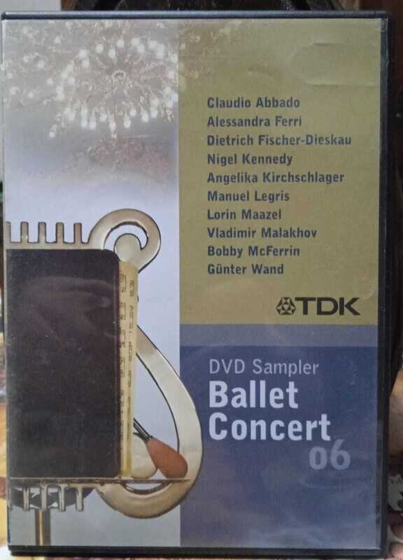 TeknoFilm - DVD (NTSC) – BALLET CONCERT 06 - Claudio Abbado, Alessandra Ferri, Dietrich Fischer-Dieskau, Nigel Kennedy and other (2006) - RAI TRADE TeknoFilm - DVD (NTSC) – BALLET CONCERT 06 - Claudio Abbado, Alessandra Ferri, Dietrich Fischer-Dieskau, Nigel Kennedy and other (2006) - RAI TRADE