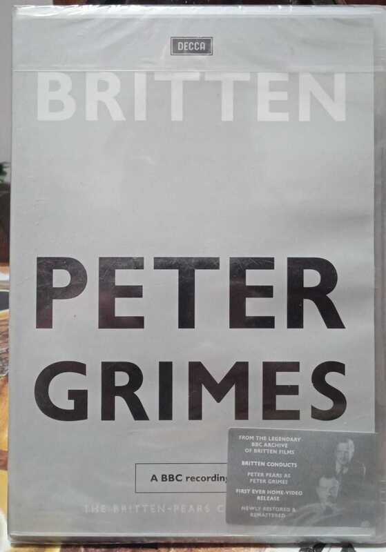 TeknoFilm - DVD (NTSC ) – BENJAMIN BRITTEN - PETER GRIMES Chorus and orchestra of the London symphony di Joan Cross, Brian Large (2008) - UNIVERSAL MUSIC ITALIA SRL TeknoFilm - DVD (NTSC ) – BENJAMIN BRITTEN - PETER GRIMES Chorus and orchestra of the London symphony di Joan Cross, Brian Large (2008) - UNIVERSAL MUSIC ITALIA SRL