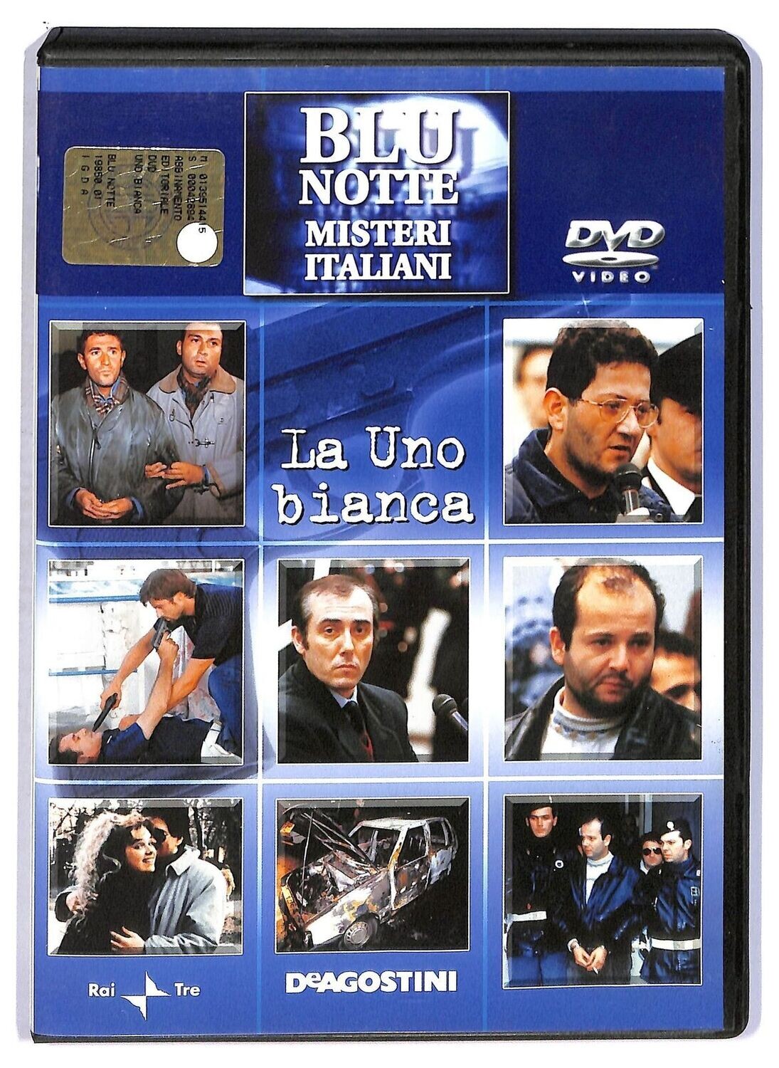 TeknoFilm - DVD – BLU NOTTE - MISTERI ITALIANI N°01 - LA UNO BIANCA (2007) - DE AGOSTINI