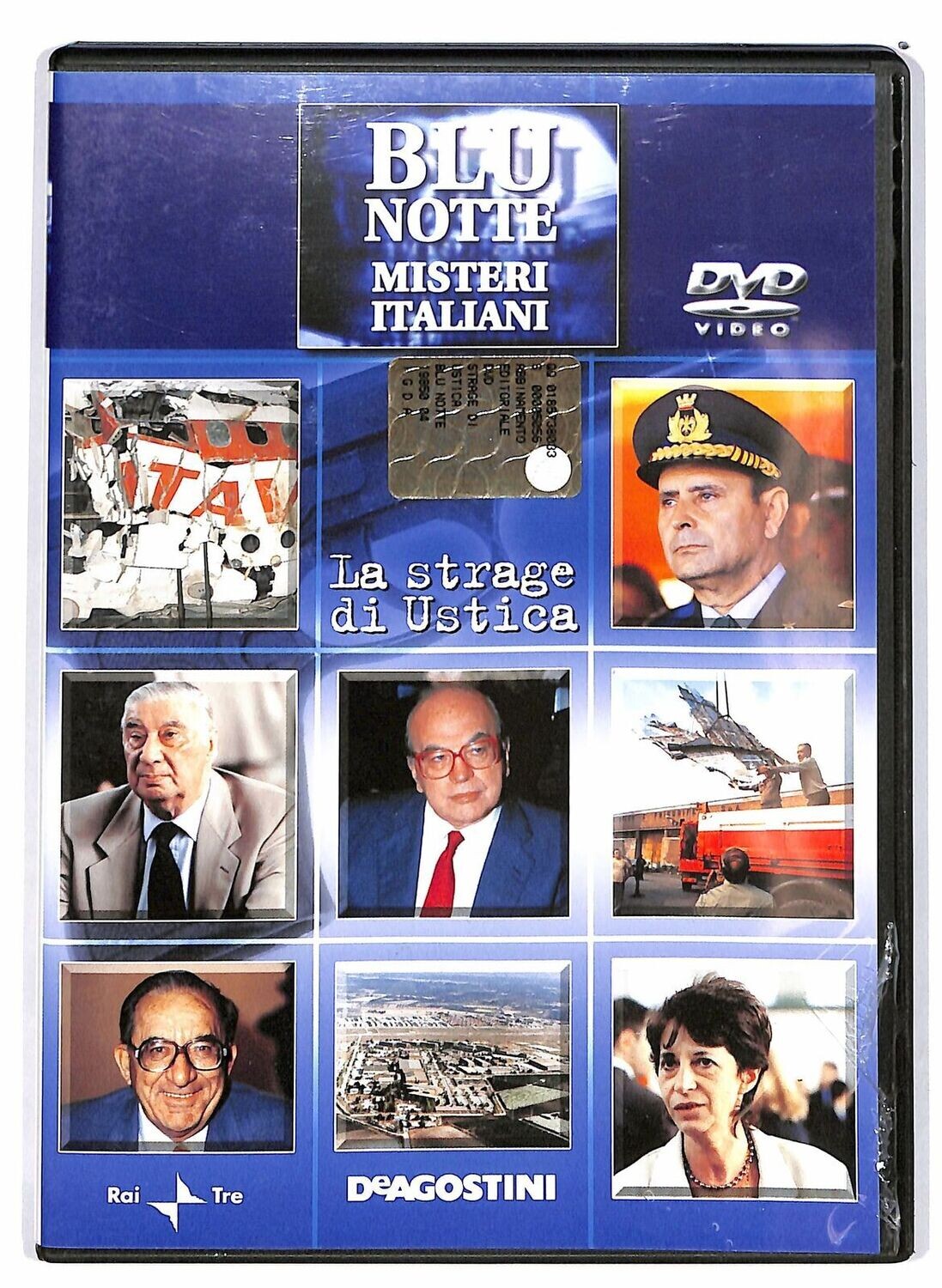 TeknoFilm - DVD – BLU NOTTE - MISTERI ITALIANI N° 04 - LA STRAGE DI USTICA (2007) - DE AGOSTINI