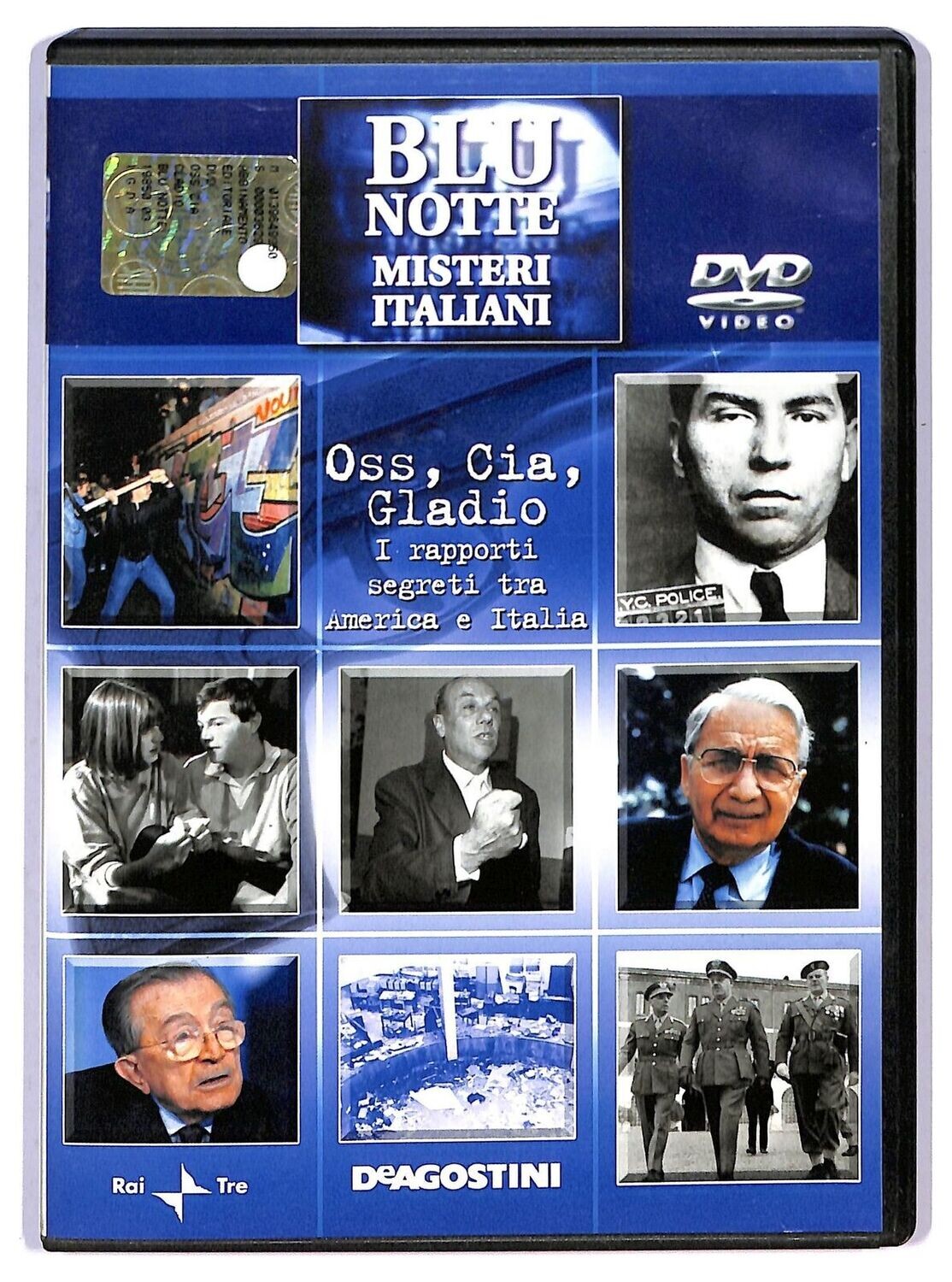 TeknoFilm - DVD – BLU NOTTE - MISTERI ITALIANI N° 03 - OSS, CIA, GLADIO - I RAPPORTI SEGRETI TRA AMERICA E ITALIA (2007) - DE AGOSTINI