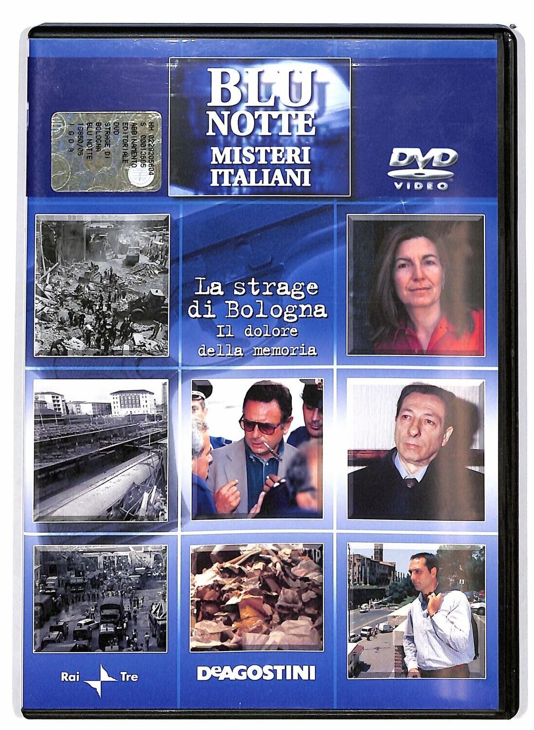 TeknoFilm - DVD – BLU NOTTE - MISTERI ITALIANI N° 06 - LA STRAGE DI BOLOGNA - IL DOLORE DELLA MEMORIA (2007) - DE AGOSTINI