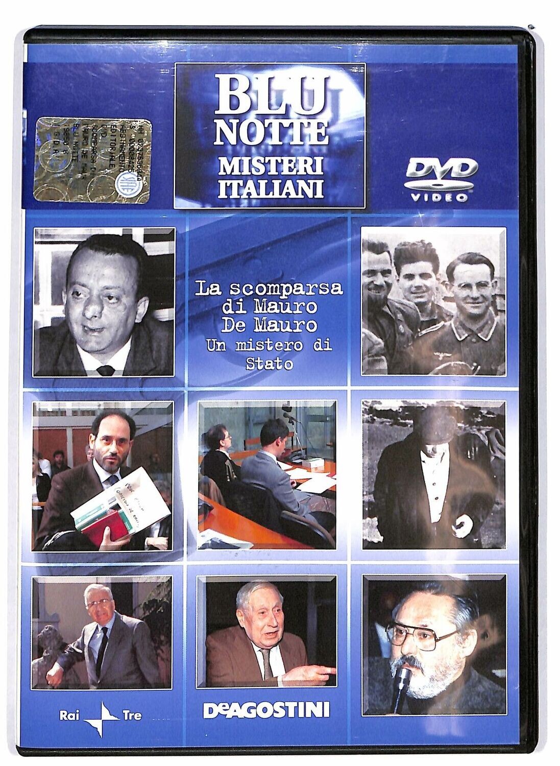 TeknoFilm - DVD – BLU NOTTE - MISTERI ITALIANI N° 08 - LA SCOMPARSA DI MAURO DE MAURO - UN MISTERO DI STATO (2007) - DE AGOSTINI