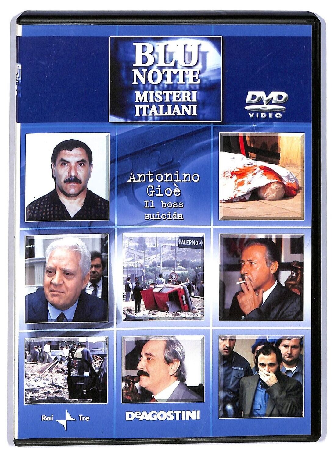 TeknoFilm - DVD – BLU NOTTE - MISTERI ITALIANI N° 16 - ANTONINO GIOE' - IL BOSS SUICIDA (2007) - DE AGOSTINI