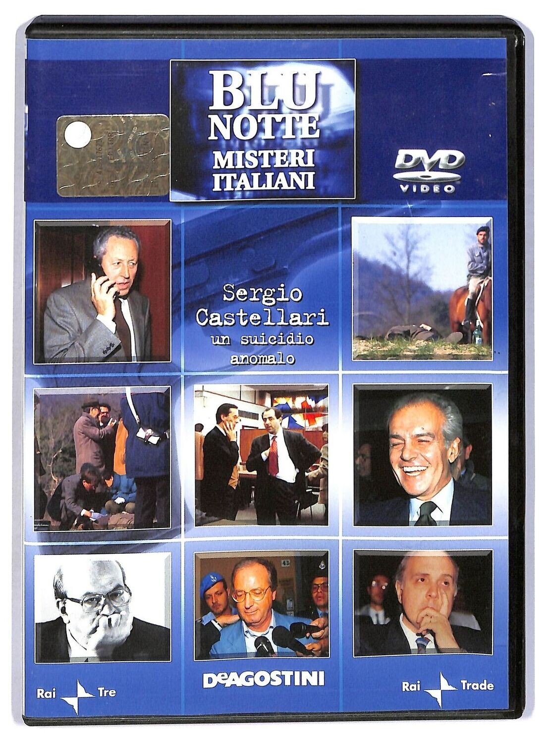 TeknoFilm - DVD – BLU NOTTE - MISTERI ITALIANI N° 22 - SERGIO CASTELLARI - UN SUICIDIO ANOMALO (2007) - DE AGOSTINI