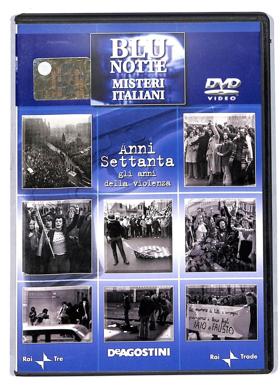 TeknoFilm - DVD – BLU NOTTE - MISTERI ITALIANI N° 23 - ANNI SETTANTA - GLI ANNI DELLA VIOLENZA (2007) - DE AGOSTINI