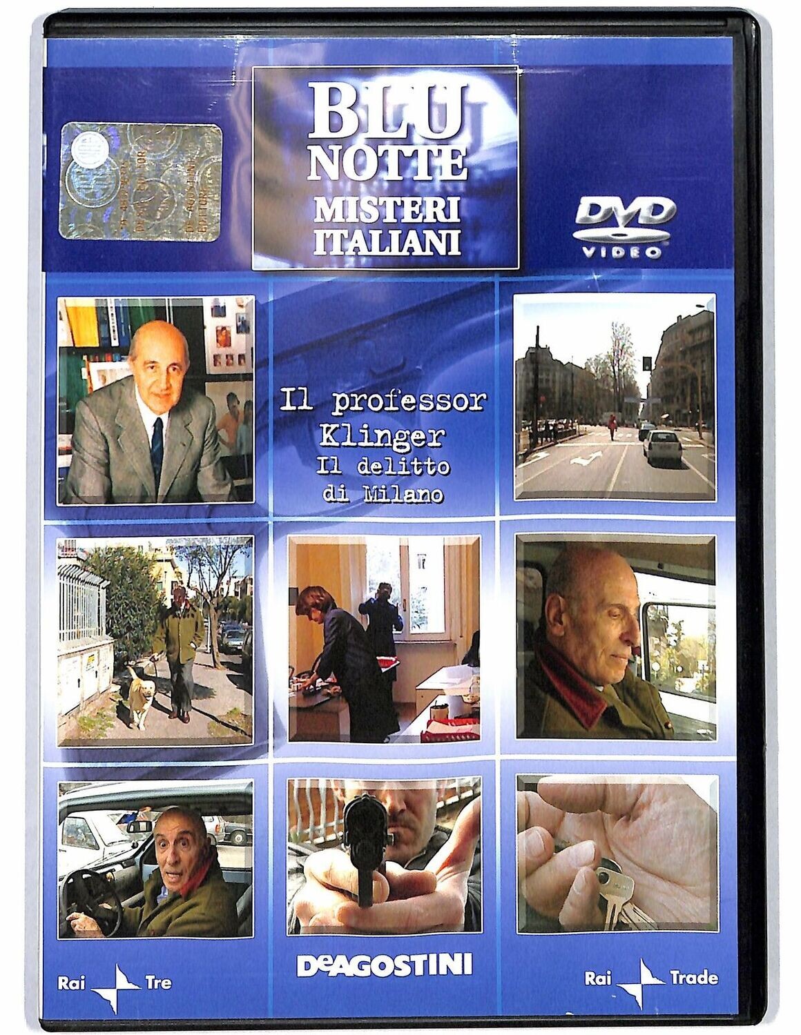 TeknoFilm - DVD – BLU NOTTE - MISTERI ITALIANI N° 39 - IL PROFESSOR KLINGER - IL DELITTO DI ILANO (2007) - DE AGOSTINI