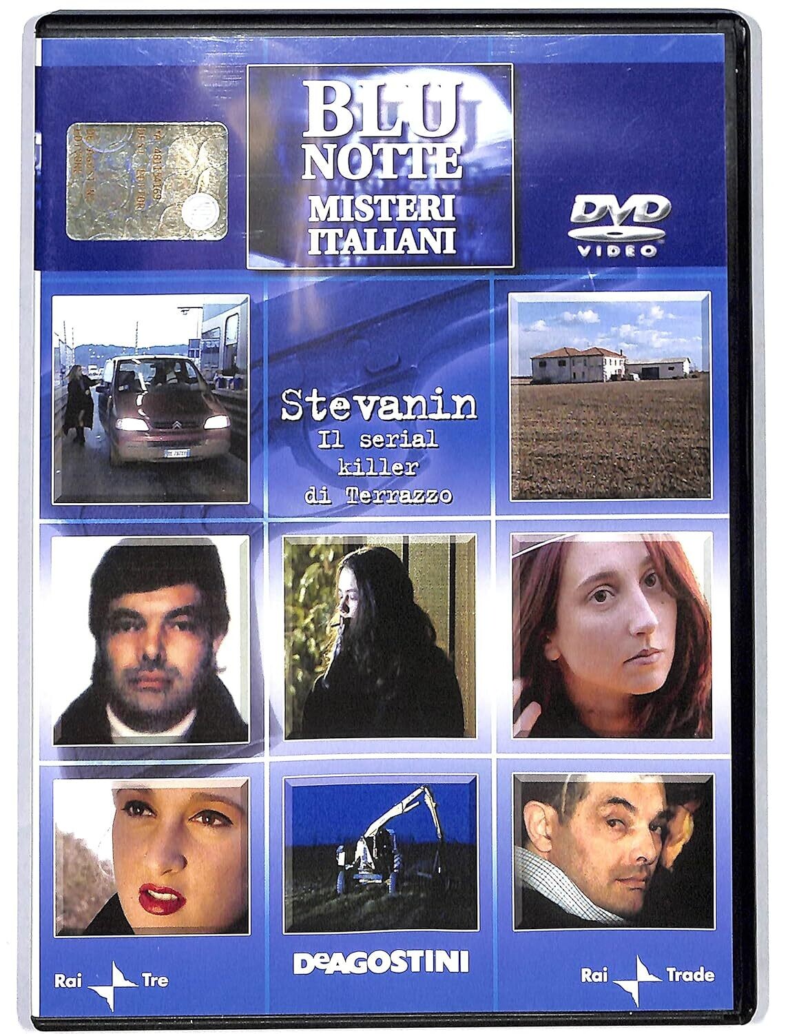TeknoFilm - DVD – BLU NOTTE - MISTERI ITALIANI N° 33 - STEVANIN - IL SERIAL KILLER DI TERRAZZO (2007) - DE AGOSTINI