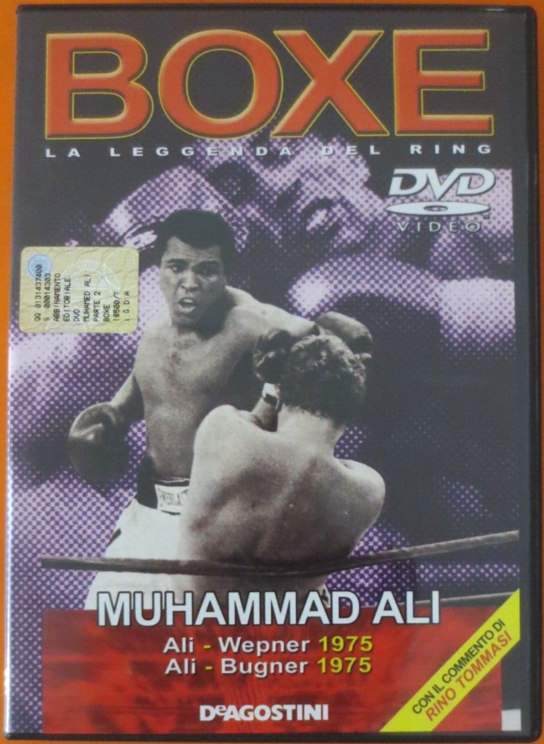 TeknoFilm - DVD – BOXE - La leggenda del ring - MUHAMMAD ALI' (Match 1 Clay - Liston + Match 2 Alì - Foreman) 2005 - DE AGOSTINI
