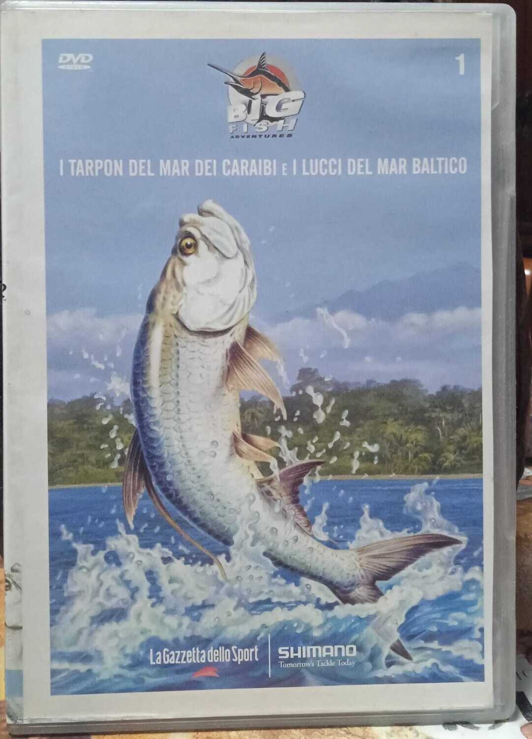 TeknoFilm - DVD (Versione slim) – BIG FISH Vol. 01 - I TARPON DEL MAR DEI CARAIBI E I LUCCI DEL MAR BALTICO (2003) - GAZZETTA DELLO SPORT