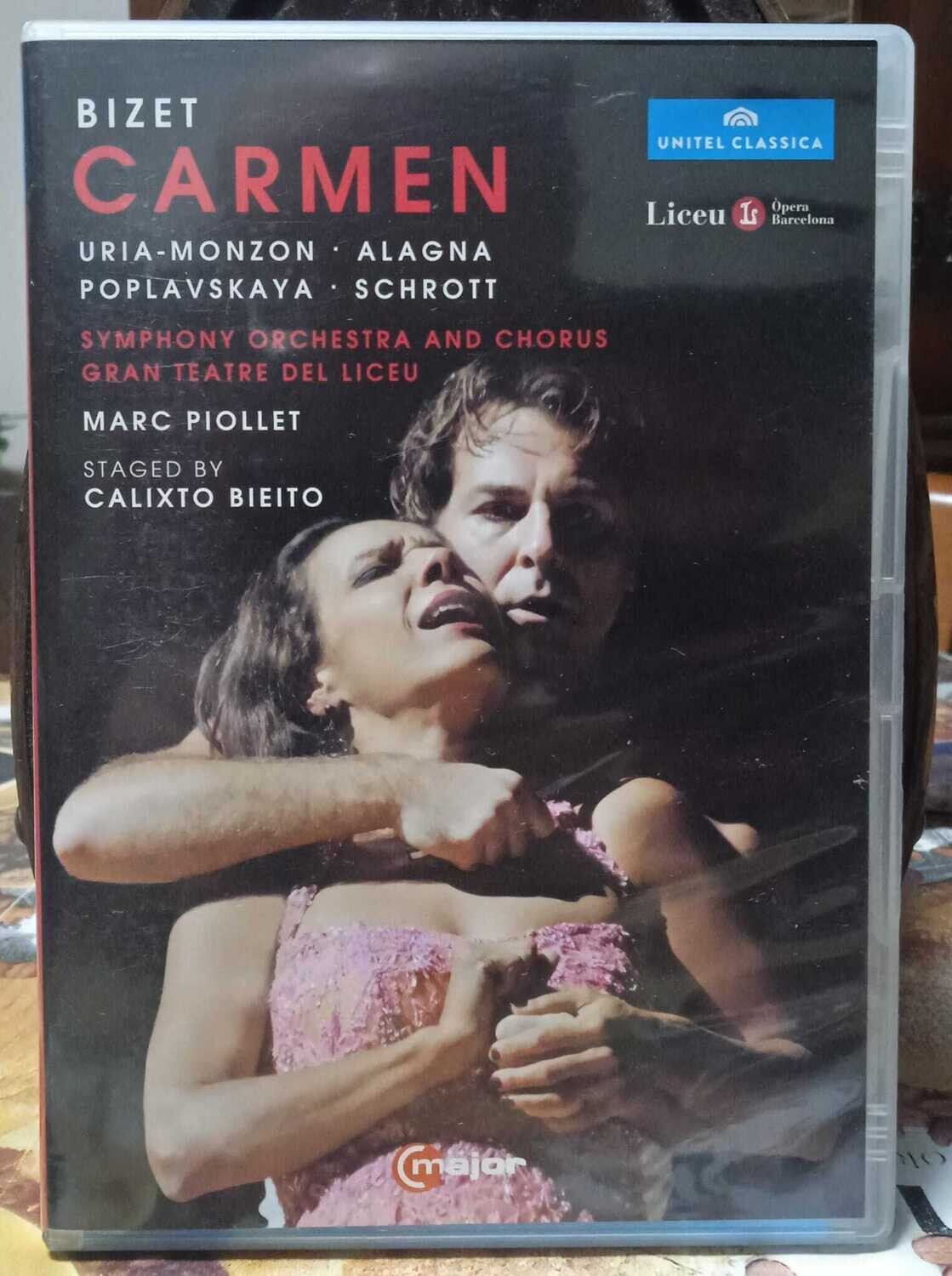 TeknoFilm - 2 DVD + Book (NTSC) – BIZET - CARMEN Chorus and orchestra of the Gran Teatre del Liceu [2011] - UNITEL CLASSICA