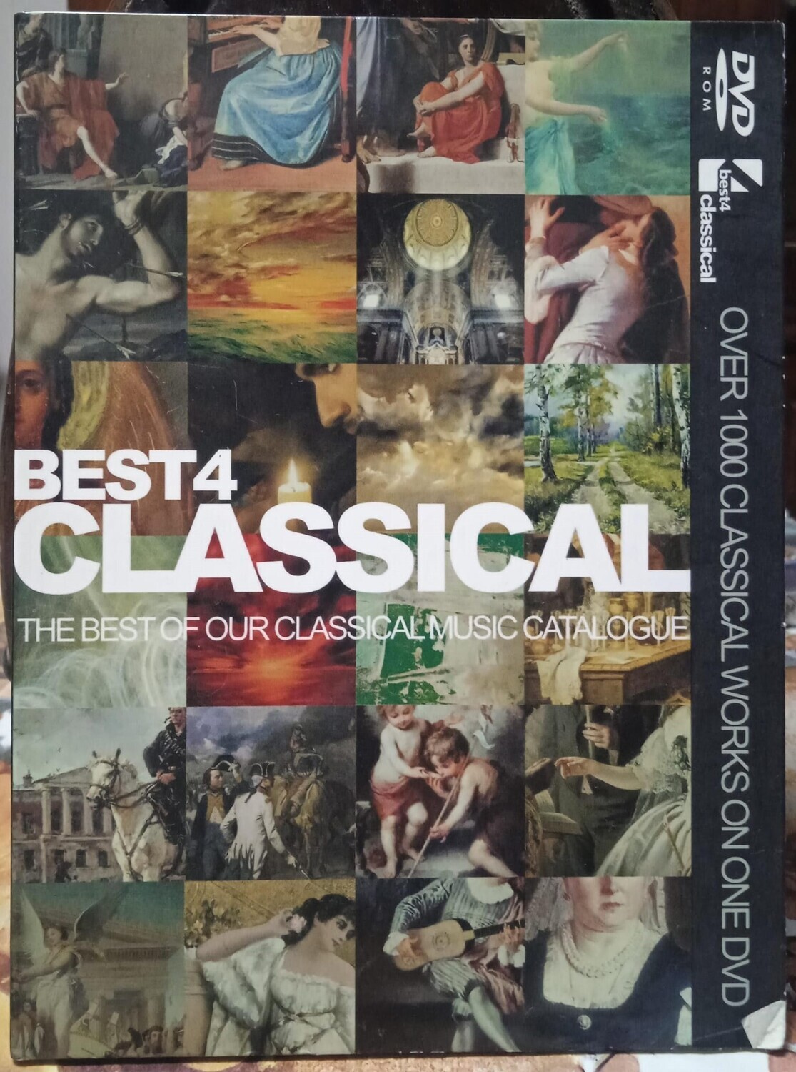 TeknoFilm - DVDRom – BEST 4 CLASSICAL - 1000 classical works split into 30 different moods and styles - UNIVERSAL