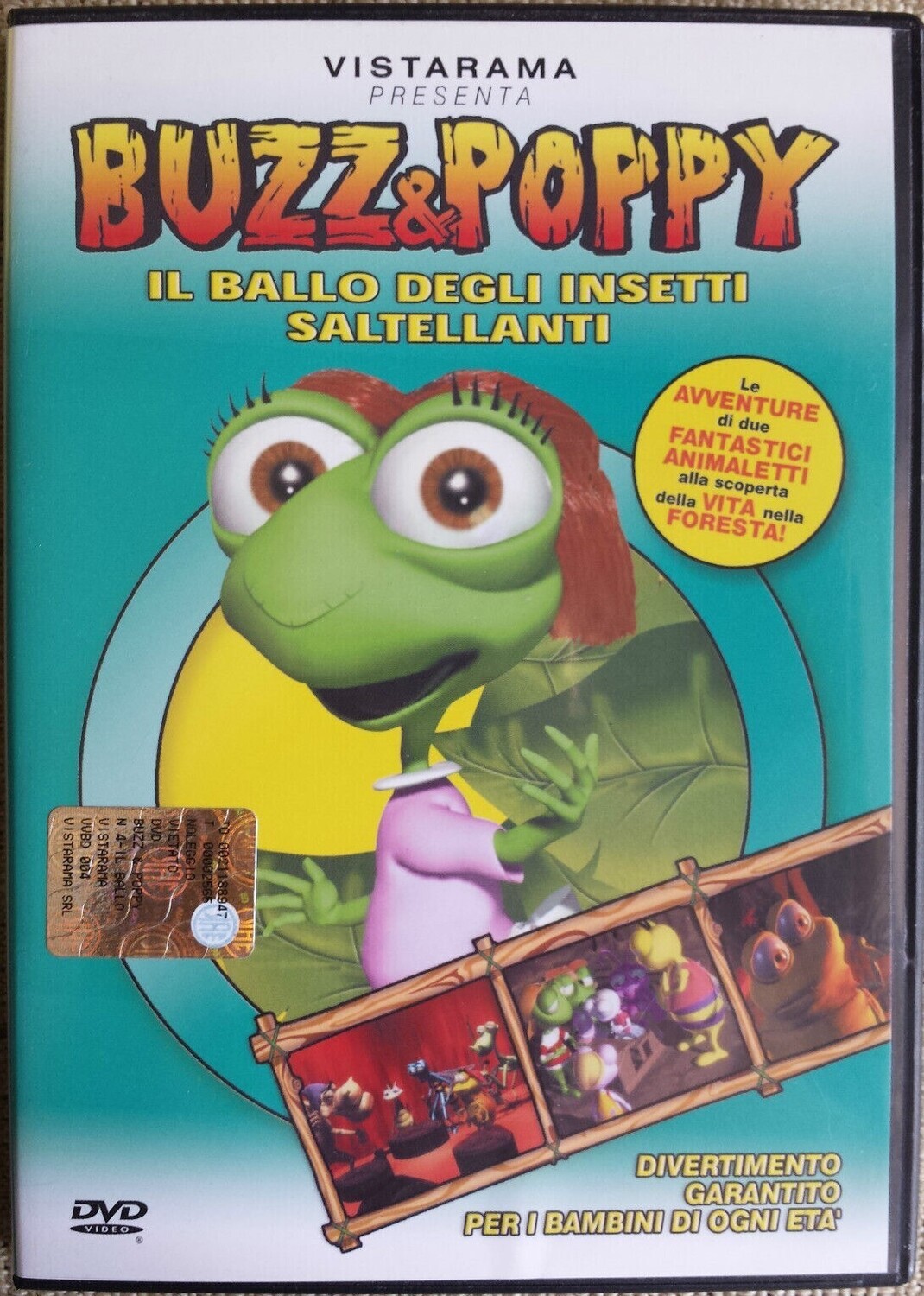TeknoFilm - DVD – BUZZ & POPPY - IL BALLO DEGLI INSETTI SALTELLANTI (2000) - QUINTO PIANO
