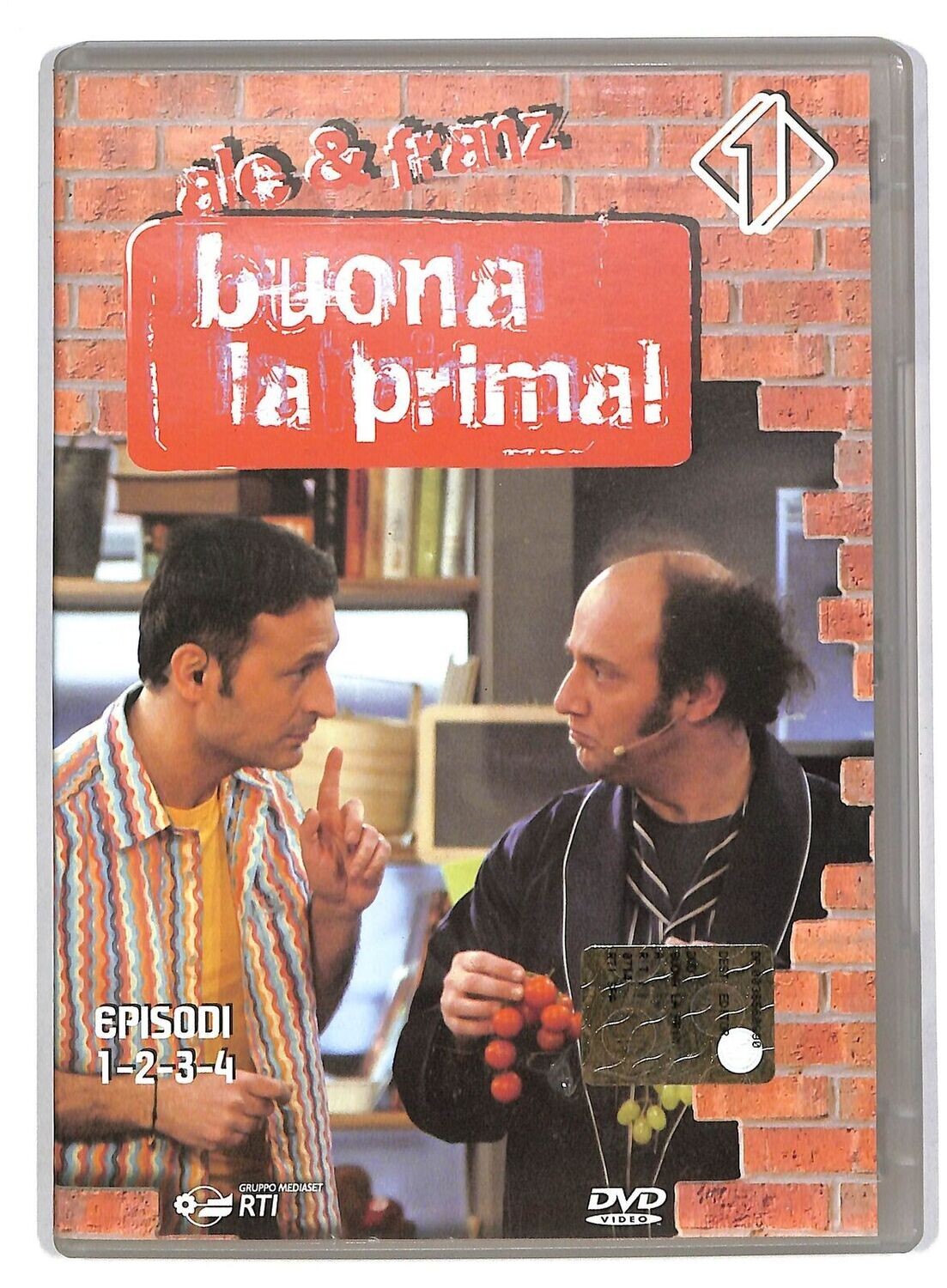 TeknoFilm - DVD – BUONA LA PRIMA Ep. 1 - 2 - 3 - 4 (2007) - RTI