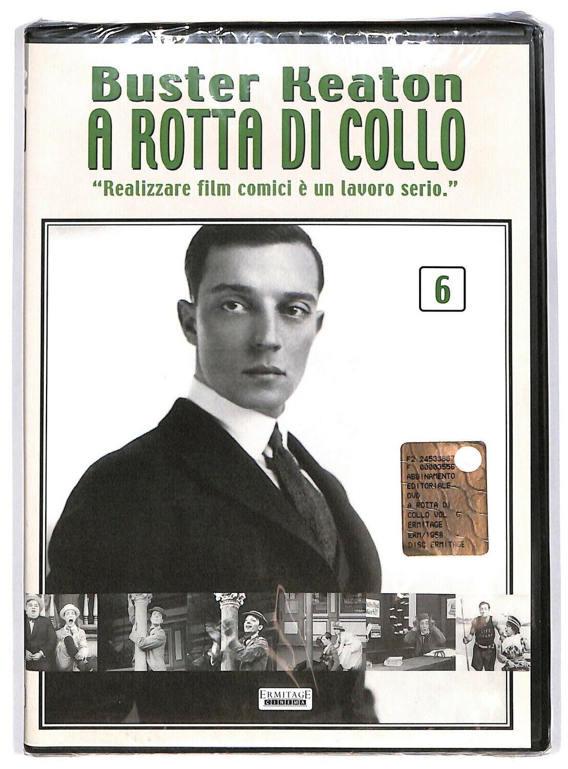 TeknoFilm - DVD – A ROTTA DI COLLO 6 di Buster Keaton e Eddie Cline (1922-23) - ERMITAGE