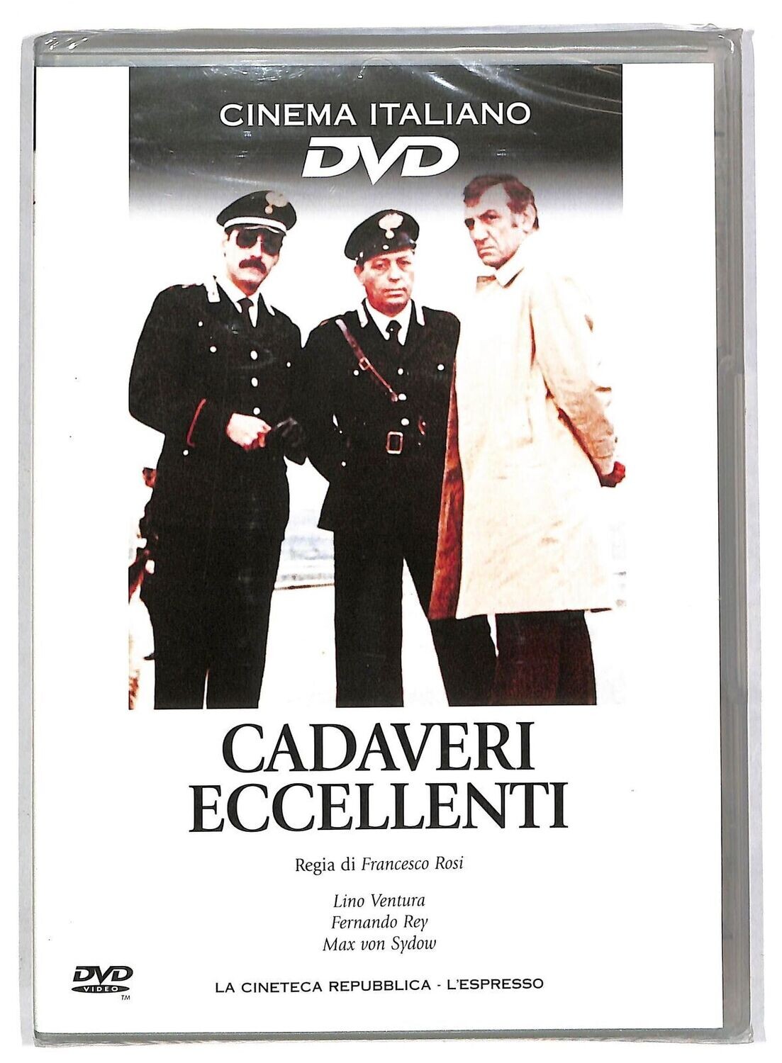TeknoFilm - DVD – CADAVERI ECCELLENTI di Francesco Rosi (1976) - REPUBBLICA/L'ESPRESSO