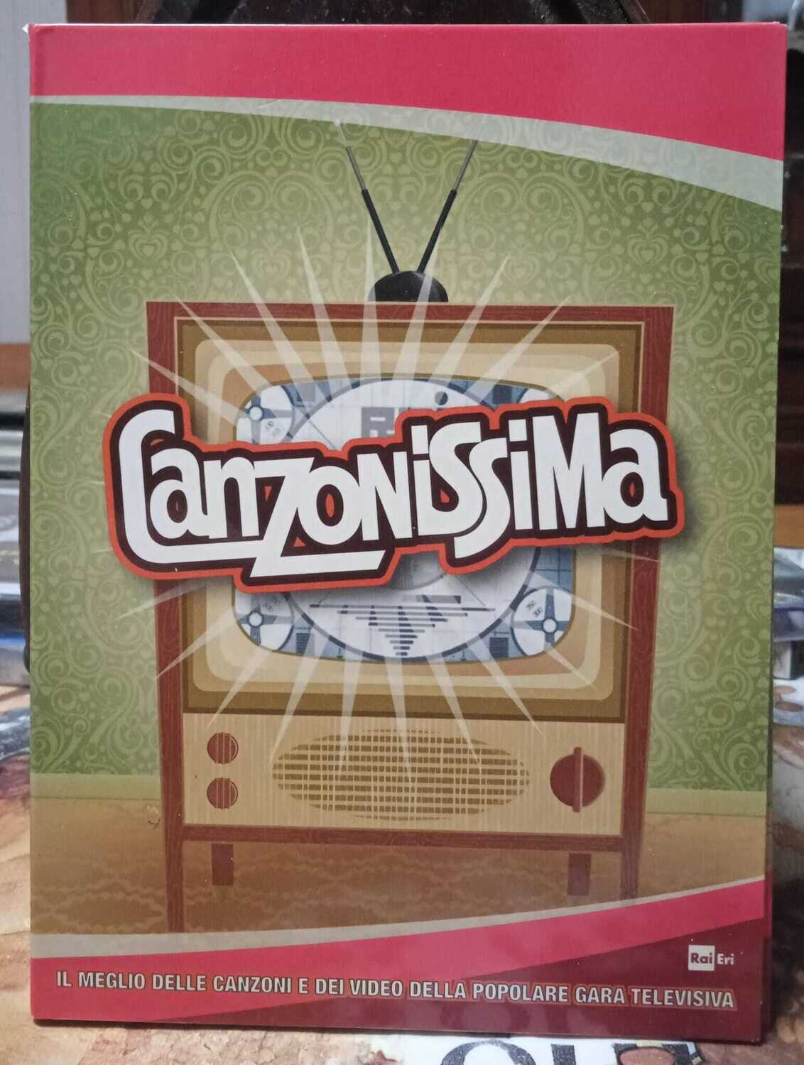 TeknoFilm - 1 DVD + 3 CD – CANZONISSIMA - Il meglio delle canzoni e dei video della popolare gara televisiva (2012) - SONY MUSIC