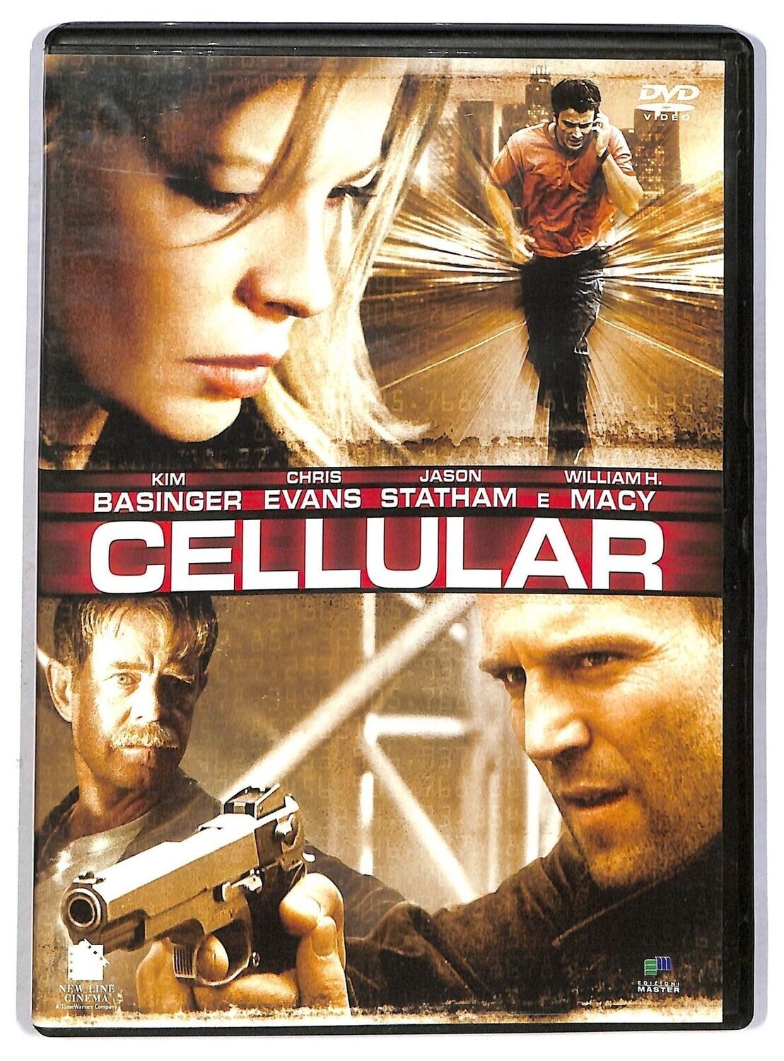 TeknoFilm -  DVD – CELLULAR di David R. Ellis (2004) - EDIZIONI MASTER