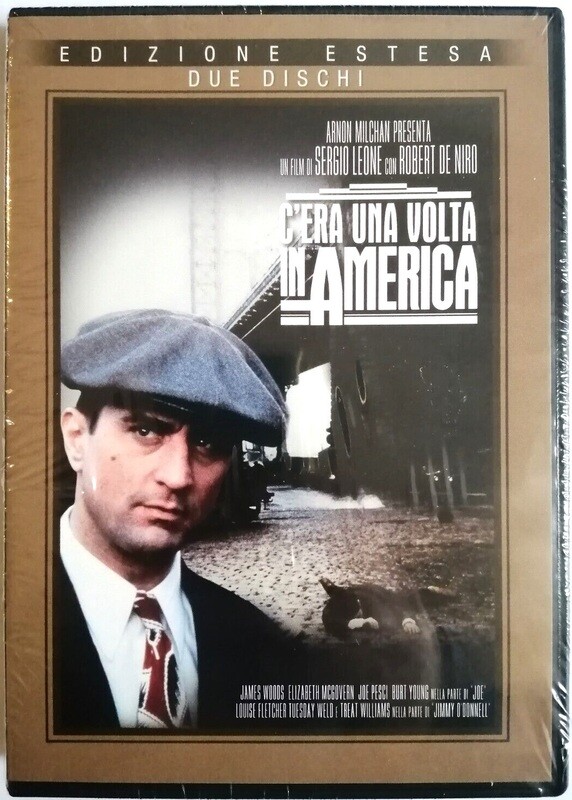 TeknoFilm - 2 DVD (Edizione estesa) - C'ERA UNA VOLTA IN AMERICA di Sergio Leone (1984) - WARNER BROS