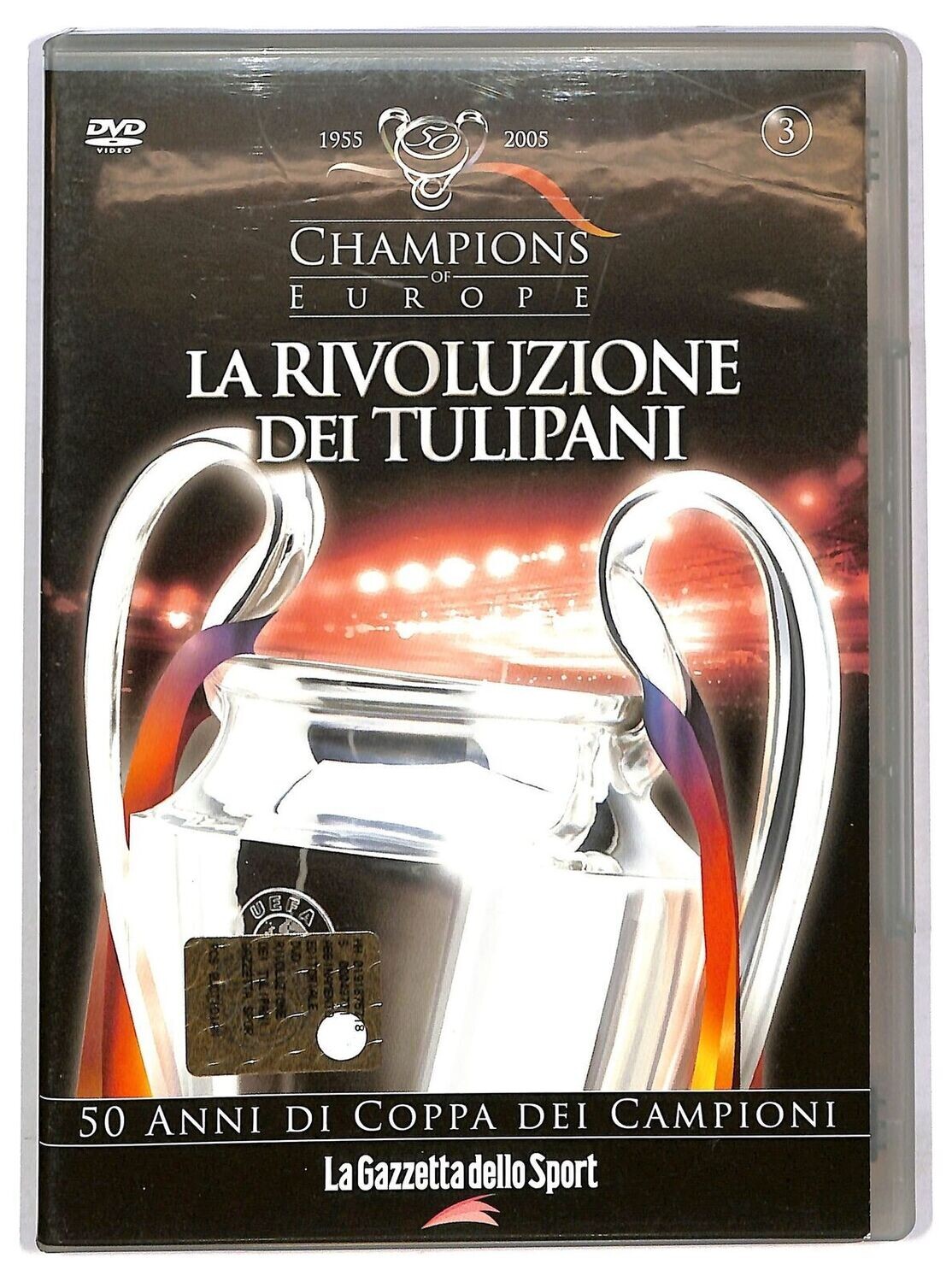 TeknoFilm -  DVD – CHAMPIONS OF EUROPE Vol. 03 - LA RIVOLUZIONE DEI TULIPANI (2006) - GAZZETTA DELLO SPORT