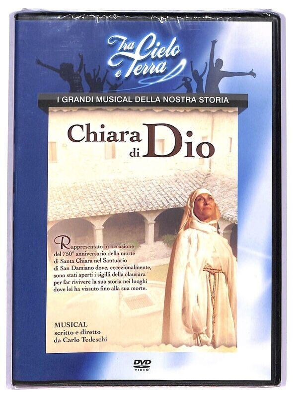 TeknoFilm -  DVD – CHIARA DI DIO - IL MUSICAL di Carlo Tedeschi (2004) - FAMIGLIA CRISTIANA