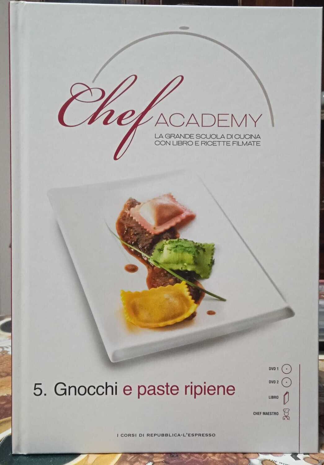 TeknoFilm - 2 DVD + Libro – CHEF ACADEMY - GNOCCHI E PASTE RIPIENE - VOL. 5 (2009) - L'ESPRESSO