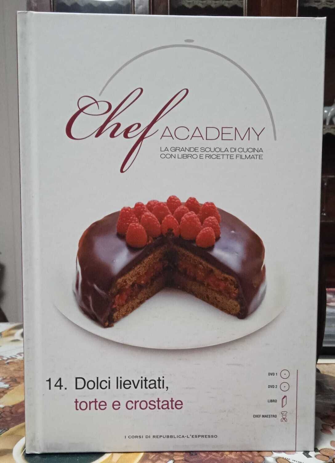 TeknoFilm - 2 DVD + Libro – CHEF ACADEMY - DOLCI LIEVITATI TORTE E CROSTATE - VOL. 14 (2009) - L'ESPRESSO