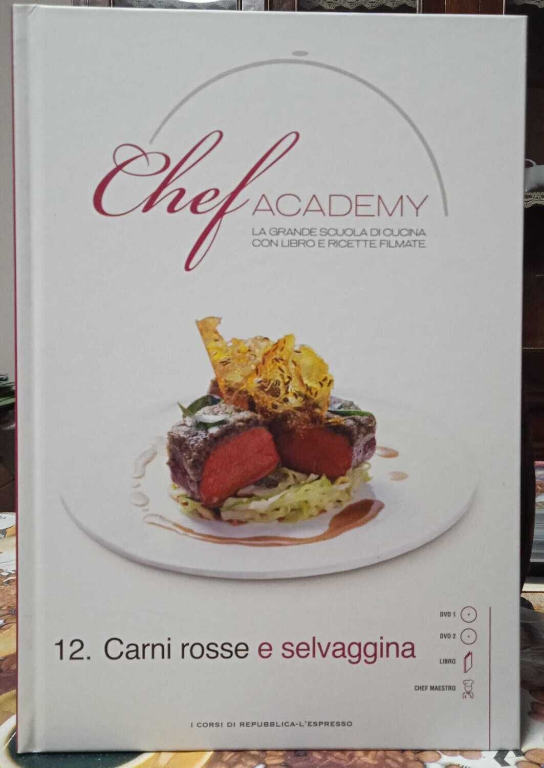 TeknoFilm - 2 DVD + Libro – CHEF ACADEMY - CARNI ROSSE E SELVAGGINA - VOL. 12 (2009) - L'ESPRESSO
