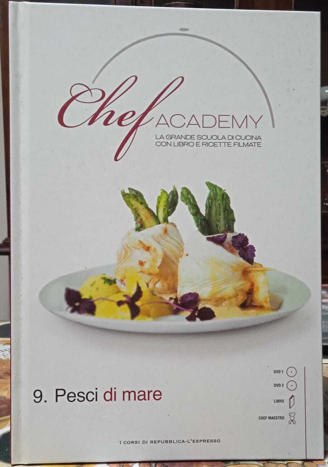 TeknoFilm - 2 DVD + Libro – CHEF ACADEMY - PESCI DI MARE - VOL. 9 (2009) - L'ESPRESSO