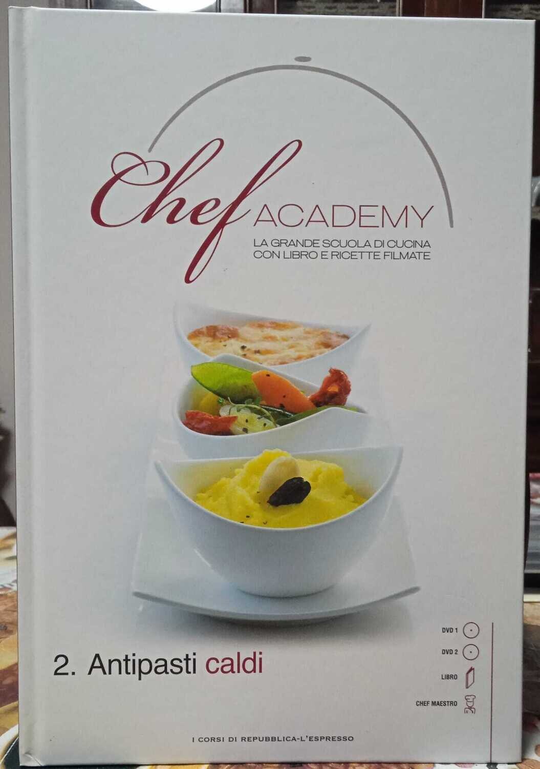TeknoFilm - 2 DVD + Libro – CHEF ACADEMY - ANTIPASTI CALDI - VOL. 2 (2009) - L'ESPRESSO