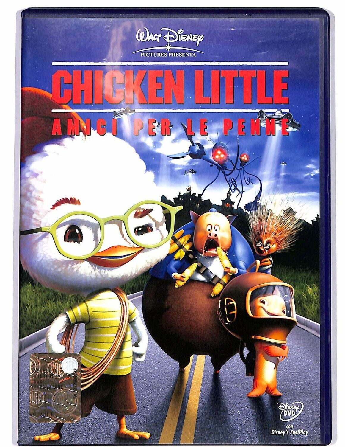 TeknoFilm -  DVD - CHICKEN LITTLE - AMICI PER LE PENNE di Mark Dindal (2005) - WALT DISNEY