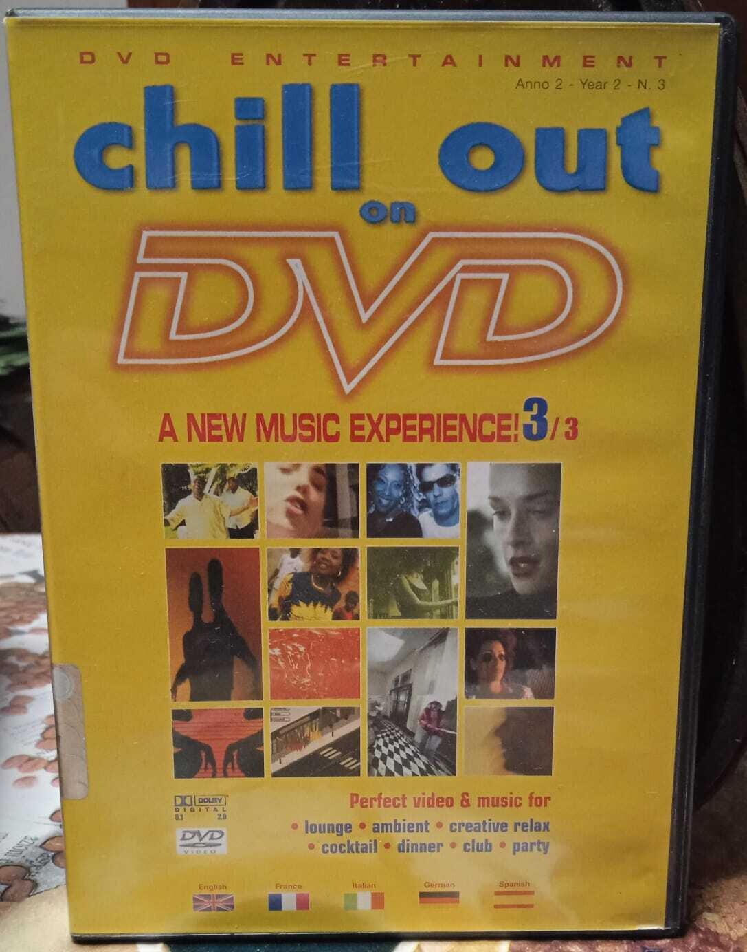 TeknoFilm -  DVD – CHILL OUT ON DVD - Perfect video & music for Lounge, Ambient, Creative relax, Cocktail, Dinner, Club, Party (2002) - PIERONI