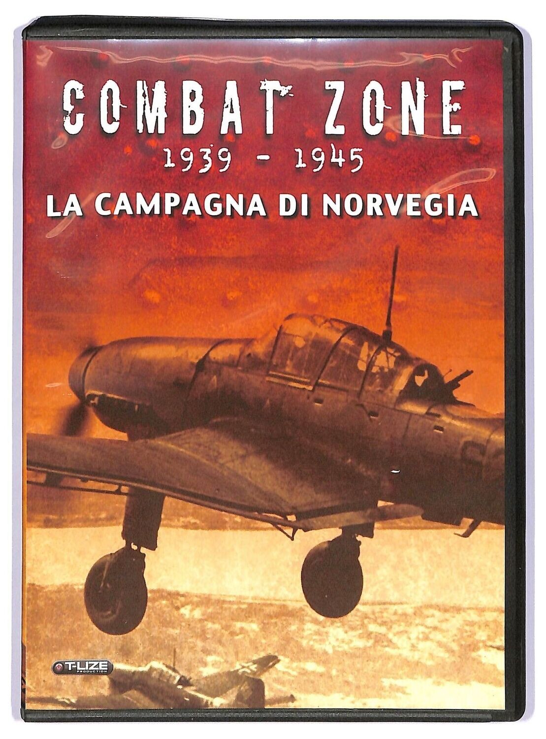 TeknoFilm -  DVD - COMBAT ZONE - LA CAMPAGNA DI NORVEGIA - Lungometraggio di propaganda nazista (2010) - T-LIZE
