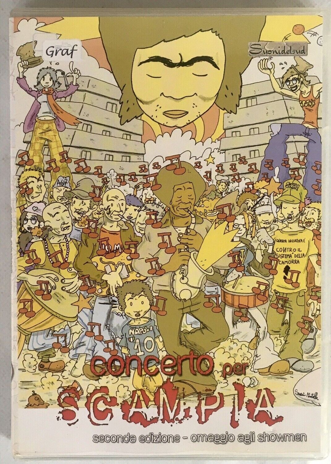 TeknoFilm -   DVD - CONCERTO PER SCAMPIA 2° EDIZIONE - OMAGGIO AGLI SHOWMEN (2007) - GRAF
