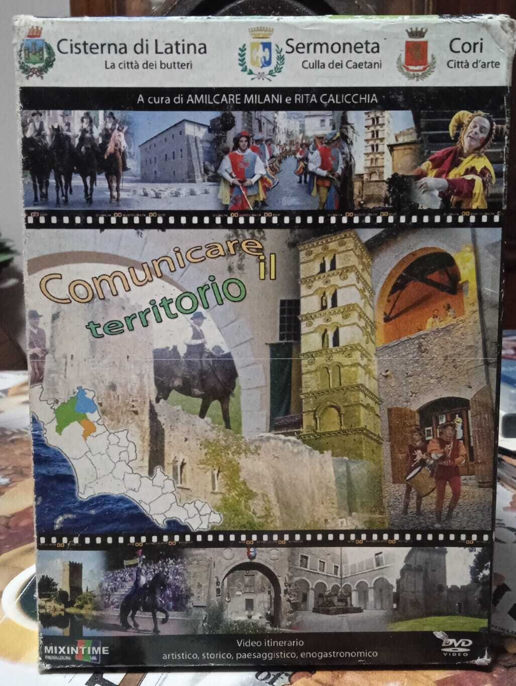 TeknoFilm - 4 DVD - COMUNICARE IL TERRITORIO - CISTERNA DI LATINA - SERMONETA - CORI (2008) - SPECIAL