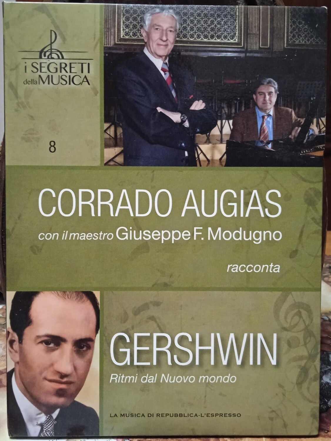 TeknoFilm -  DVD – Corrado Augias: I segreti della musica Vol. 08 - GERSHWIN (2012) - REPUBBLICA/L'ESPRESSO