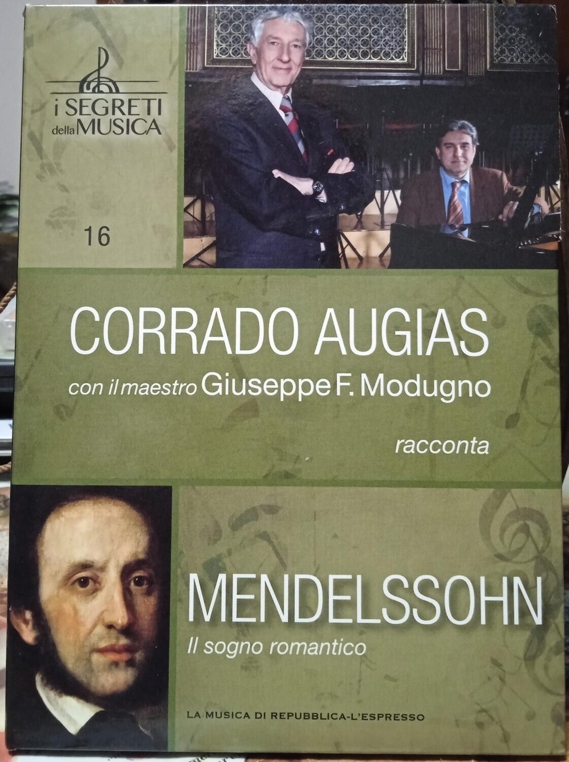 TeknoFilm -  DVD – Corrado Augias: I segreti della musica Vol. 16 - MENDELSSOHN (2012) - REPUBBLICA/L'ESPRESSO