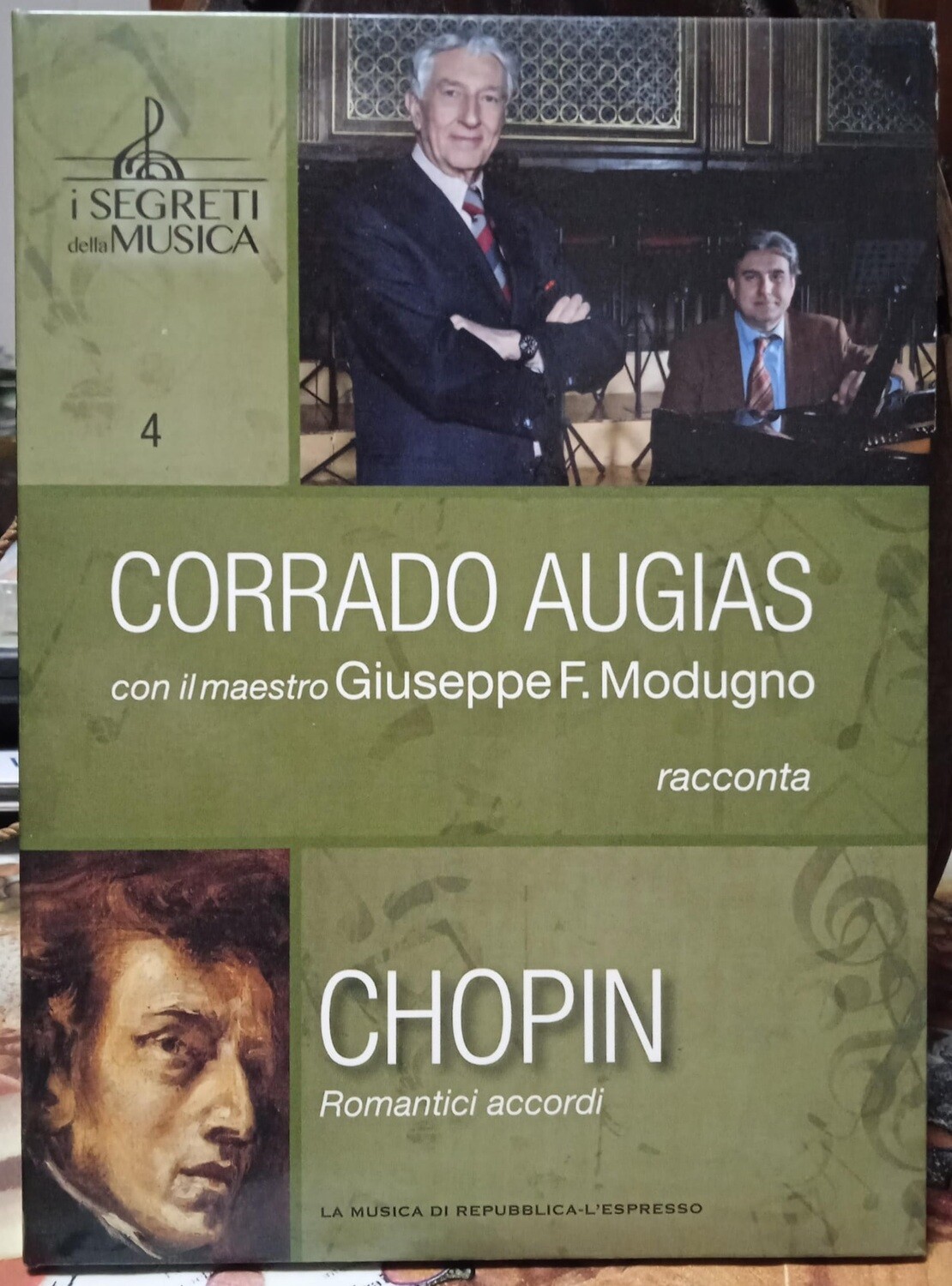 TeknoFilm -  DVD – Corrado Augias: I segreti della musica Vol. 04 - CHOPIN (2012) - REPUBBLICA/L'ESPRESSO